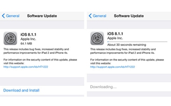 Apple tung phiên bản iOS 8.1.1