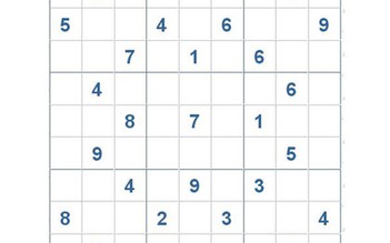 Mời các bạn thử sức với ô số Sudoku 2892 mức độ Khó