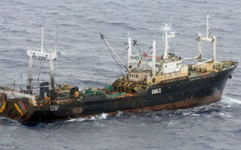 Chìm tàu cá Hàn Quốc, 1 người chết, nhiều người mất tích