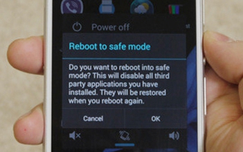 Kích hoạt chế độ Safe mode trên thiết bị Android