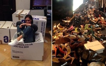 Bà xã Beckham sở hữu 5.000 đôi giày