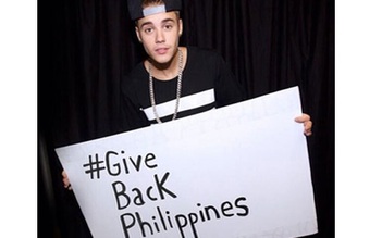 Justin Bieber tới Philippines giúp đỡ nạn nhân bão Hải Yến