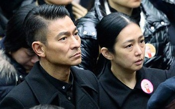 Lưu Đức Hoa công khai đưa vợ đi dự đám tang huyền thoại Opera