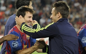 Cassano lấy tên Messi đặt cho con