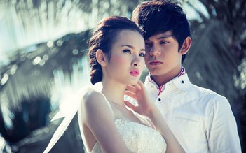 Angela Phương Trinh chụp ảnh cưới cùng thành viên V.Music