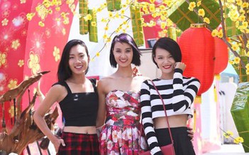 Trai xinh, gái đẹp Next Top Model rủ nhau dạo phố xuân