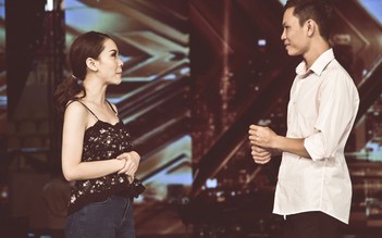 Yến Trang bất ngờ múa phụ họa cho 'chàng thợ hồ' Quang Đại tại X Factor