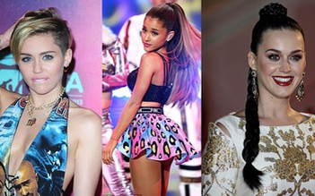 Miley Cyrus, Ariana Grande và Katy Perry tranh giải Grammy 2015