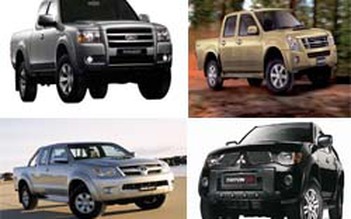 Nên chọn xe nào Hilux, Triton, Ranger, Dmax ?