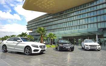 Mercedes C-Class 2015: pha trộn thiết kế giữa E-Class và S-Class