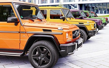 Mercedes G-Class Crazy Color Edition: Khi ‘chiến binh mặc áo hoa’