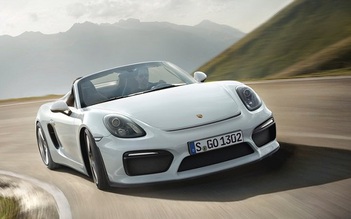 Porsche Boxster Spyder 2016 mạnh nhất dòng Boxster