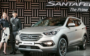 Hyundai SantaFe 2016 nâng cấp trang bị nhiều hơn thiết kế