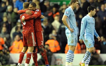 Man City bị đánh bật khỏi Carling Cup