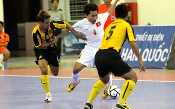 Futsal VN thắng Malaysia 4-0