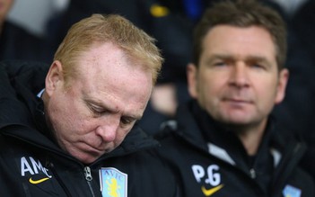 Aston Villa sa thải HLV Alex McLeish