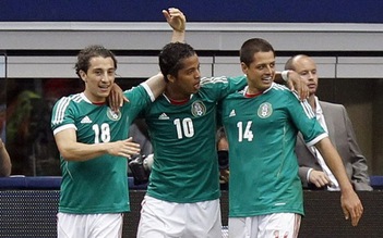 Mexico chặn đứng chuỗi trận bất bại của Brazil