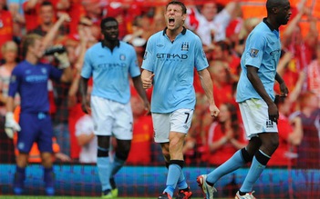 Man City có nguy cơ mất James Milner 2 tháng