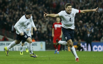 Rooney và Gerrard giúp tuyển Anh giành vé dự World Cup 2014