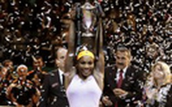 Serena Williams bảo vệ thành công danh hiệu WTA Championships