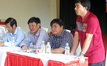 Lãnh đạo tỉnh Ninh Thuận động viên U.21 Quốc gia Báo Thanh Niên
