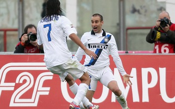 Palacio lập cú đúp đưa Inter Milan lên vị trí thứ 5