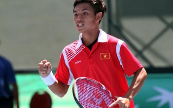 Hoàng Thiên có chiến thắng bùng nổ ở Davis Cup