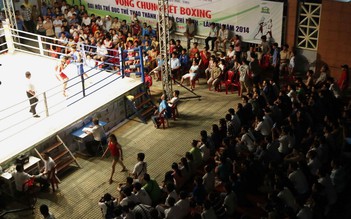 Chuyện lạ: Boxing ra phố