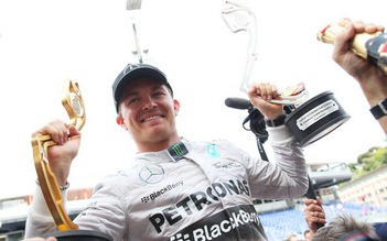 Rosberg và Hamilton lại thống trị Monaco GP, Vettel bỏ cuộc