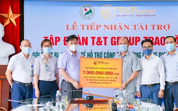 T&T Group tài trợ 7 tỉ đồng giúp Bệnh viện Đức Giang chống dịch Covid-19