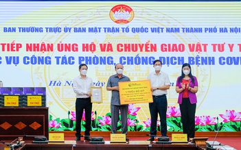 T&T Group tặng Hà Nội 1 triệu bộ kit xét nghiệm PCR Covid-19