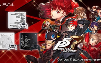 Cận cảnh máy chơi game PS4 phiên bản Persona 5 Royal