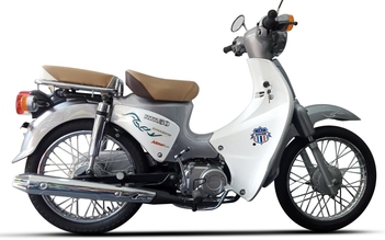 Xe máy giá rẻ ‘Made in Malaysia’ về Việt Nam, kiểu dáng y hệt Honda Cub