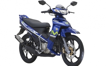 Xe côn tay Yamaha 125ZR có thêm bản giới hạn Movistar