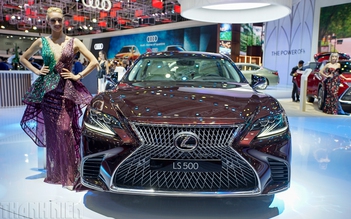 Triệu hồi xe sang Lexus LS500 tại Việt Nam để... thay lốp