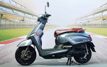 Xe tay ga Suzuki Saluto 125 dáng cổ điển, tham vọng cạnh tranh Vespa