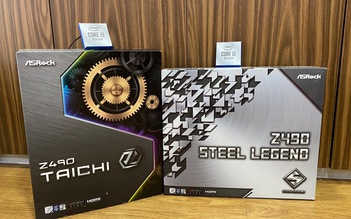 ASRock sẵn sàng cho Intel thế hệ 10 với Z490 Steel Legend và Taichi