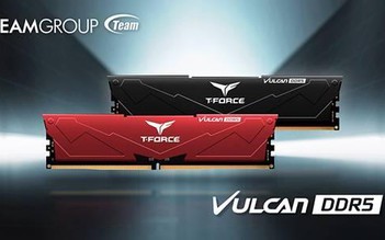 TeamGroup công bố RAM DDR5 T-Force Vulcan cho PC game thế hệ mới