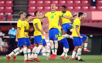 Kết quả bóng đá nam Olympic, Mexico 0-0 (1-4 luân lưu 11m) Brazil: Vũ điệu Samba vào chung kết