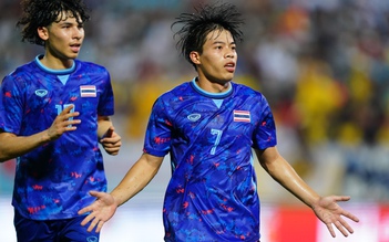 Kết quả U.23 Thái Lan 5-0 Singapore, SEA Games 31: 'Voi chiến' leo lên ngôi đầu bảng