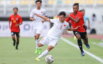 Kết quả U.20 Việt Nam 4-0 U.20 Timor Leste: Thắng đậm nhưng không vui