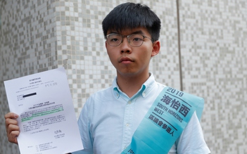 Joshua Wong không được tham gia tranh cử tại Hồng Kông