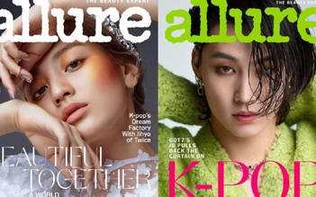 Jihyo (TWICE) và JB (GOT7) ấn tượng trên bìa tạp chí Mỹ Allure