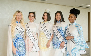 Hoa hậu Du lịch Thế giới 2022 tôn vinh áo dài và áo cóm dân tộc Thái