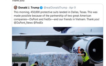 Sau Tổng thống Trump, thượng nghị sĩ Mỹ cảm ơn nhân dân Việt Nam hỗ trợ chống Covid-19