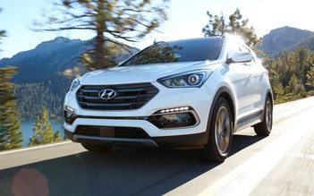 Hyundai Santa Fe 2018 thay đổi nhẹ, thêm trang bị