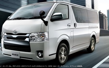 'Cá mập' Toyota Hiace nâng cấp đời 2017 tại Nhật Bản