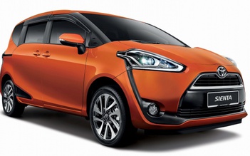 Xe 7 chỗ Toyota Sienta 2018 nâng cấp nhiều tính năng mới