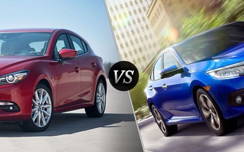 Mazda3 2.0 và Honda Civic 1.5 L: Sedan hạng C nào đáng mua?