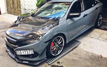 Honda Civic Turbo lắp 'đồ chơi' hàng hiệu trị giá 600 triệu đồng